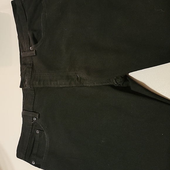 Levi's men's stretch jeans, black. 40" waist 30" length - Picture 2 of 4